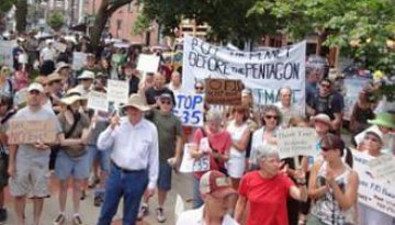 Stop the F35 Demo in Burlington